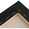 imageGOTIDEAL 10Pcs Black Stretched Canvases for Painting Multi Pack 4x4quot 5x7quot 8x10quot9x12quot 11x14quot Set of 10 Primed 100 Cotton Artist Blank Canvas Boards for Painting Acrylic Pouring Oil Paint ArtBlack