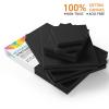 imageGOTIDEAL 10Pcs Black Stretched Canvases for Painting Multi Pack 4x4quot 5x7quot 8x10quot9x12quot 11x14quot Set of 10 Primed 100 Cotton Artist Blank Canvas Boards for Painting Acrylic Pouring Oil Paint ArtBlack