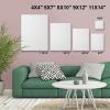imageGOTIDEAL 10Pcs Black Stretched Canvases for Painting Multi Pack 4x4quot 5x7quot 8x10quot9x12quot 11x14quot Set of 10 Primed 100 Cotton Artist Blank Canvas Boards for Painting Acrylic Pouring Oil Paint ArtWhite
