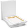 imageGOTIDEAL 10Pcs Black Stretched Canvases for Painting Multi Pack 4x4quot 5x7quot 8x10quot9x12quot 11x14quot Set of 10 Primed 100 Cotton Artist Blank Canvas Boards for Painting Acrylic Pouring Oil Paint ArtWhite