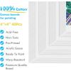 imageGOTIDEAL Bulk Canvas Boards for Painting 8x10quot inch Value Pack of 40 Gesso Primed Canvases for Painting  100 Cotton Art Supplies Canvas for Acrylic Paint Pouring Oil Paint4x4 inch