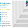 imageGOTIDEAL Canvas Boards 8x10 inch of 52 Gesso Primed White Blank Canvases for Painting  100 Cotton Art Supplies Canvas Panel for Acrylic Paint Pouring Oil Paint