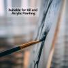 imageGOTIDEAL Canvas for Painting 18 Pack Multi Pack 4x4 5x7 8x10 9x1211x14 Canvas Boards for Painting Primed White Blank Artist Canvas Variety Pack for Acrylic Oil Paint Watercolor Gouache28 Pack