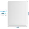 imageGOTIDEAL Canvases for Painting 6x8 inch of 24 Professional Primed White Blank Flat Canvas Panels 100 Cotton Artist Canvas Boards for Acrylics Painting Oil Watercolor Tempera11x14