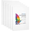 imageGOTIDEAL Canvases for Painting 6x8 inch of 24 Professional Primed White Blank Flat Canvas Panels 100 Cotton Artist Canvas Boards for Acrylics Painting Oil Watercolor Tempera12x16