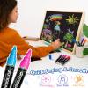 imageGOTIDEAL Chalk Markers 30 Colors Liquid Chalk Markers for Blackboard Chalkboard Calendar Glass Neon Pens Washable Window markers Paint and Drawing for Car Auto BistroMirror Wet Erase Chisel Tip30 Colors