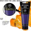 imageGOTIDEAL Craft Acrylic Paint Set8 Primary Colors120ml4 oz Rich Pigments NonToxic Washable Professional Paint for Pouring on Canvas Rocks Ceramic Fabric Leather Ideal for Artist AdultsPearl Purple
