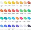 imageGOTIDEAL Craft Acrylic Paint Set8 Primary Colors120ml4 oz Rich Pigments NonToxic Washable Professional Paint for Pouring on Canvas Rocks Ceramic Fabric Leather Ideal for Artist AdultsChameleon Green