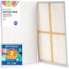 imageGOTIDEAL Stretched Canvas 5x7 Inch Set of 10 Primed White  100 Cotton Artist Canvas Boards for Painting Acrylic Pouring Oil Paint Dry ampamp Wet Art MediaWhite
