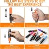 imageGOTIDEAL Window Markers Jumbo Chalk Markers for Blackboard ErasableWashable Car markers for Chalkboard AutoGlassMirrowCalendarThick Tip12 Colors Car Paint Pens With Metallic Colors15mm