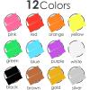 imageGOTIDEAL Window Markers Jumbo Chalk Markers for Blackboard ErasableWashable Car markers for Chalkboard AutoGlassMirrowCalendarThick Tip12 Colors Car Paint Pens With Metallic Colors15mm