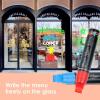 imageGOTIDEAL Window Markers Jumbo Chalk Markers for Blackboard ErasableWashable Car markers for Chalkboard AutoGlassMirrowCalendarThick Tip12 Colors Car Paint Pens With Metallic Colors15mm
