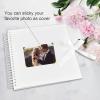 imageGotideal DIY Scrapbook Album Craft Paper Wedding and Anniversary Photo Album Family ScrapbookDIY Accessories and Scrapbooking Supplies40 SheetsYellow 115  85 InchesWhite