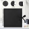imageGotideal DIY Scrapbook Album Craft Paper Wedding and Anniversary Photo Album Family ScrapbookDIY Accessories and Scrapbooking Supplies40 SheetsYellow 115  85 InchesBlack