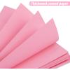 imageGotideal DIY Scrapbook Album Craft Paper Wedding and Anniversary Photo Album Family ScrapbookDIY Accessories and Scrapbooking Supplies40 SheetsYellow 115  85 InchesPink