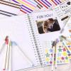 imageGotideal DIY Scrapbook Album Craft Paper Wedding and Anniversary Photo Album Family ScrapbookDIY Accessories and Scrapbooking Supplies40 SheetsYellow 115  85 InchesWhite
