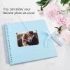 imageGotideal DIY Scrapbook Album Craft Paper Wedding and Anniversary Photo Album Family ScrapbookDIY Accessories and Scrapbooking Supplies40 SheetsYellow 115  85 InchesBlue