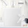 imageGotideal DIY Scrapbook Album Craft Paper Wedding and Anniversary Photo Album Family ScrapbookDIY Accessories and Scrapbooking Supplies40 SheetsYellow 115  85 InchesWhite