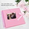 imageGotideal DIY Scrapbook Album Craft Paper Wedding and Anniversary Photo Album Family ScrapbookDIY Accessories and Scrapbooking Supplies40 SheetsYellow 115  85 InchesPink