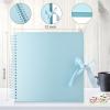 imageGotideal DIY Scrapbook Album Craft Paper Wedding and Anniversary Photo Album Family ScrapbookDIY Accessories and Scrapbooking Supplies40 SheetsYellow 115  85 InchesBlue