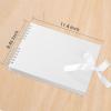 imageGotideal DIY Scrapbook Album Craft Paper Wedding and Anniversary Photo Album Family ScrapbookDIY Accessories and Scrapbooking Supplies40 SheetsYellow 115  85 InchesWhite