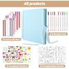 imageGotideal DIY Scrapbook Album Craft Paper Wedding and Anniversary Photo Album Family ScrapbookDIY Accessories and Scrapbooking Supplies40 SheetsYellow 115  85 InchesBlue