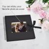 imageGotideal DIY Scrapbook Album Craft Paper Wedding and Anniversary Photo Album Family ScrapbookDIY Accessories and Scrapbooking Supplies40 SheetsYellow 115  85 InchesBlack